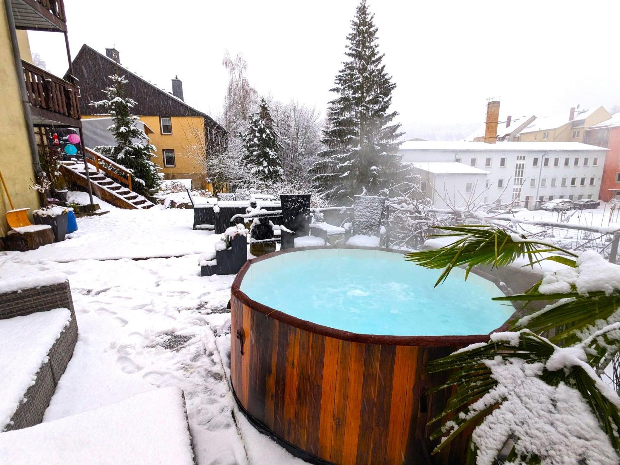 Ut - Urlaubsmagie - Urlaubstraum Mit Whirlpool, Pool & Sauna Sebnitz Eksteriør bilde